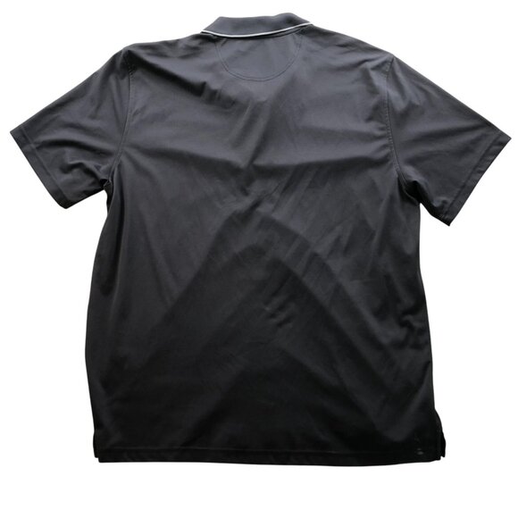 Shark Greg Norman For Tasso Elba Mens Play Dry Athletic Top Size XXL Gray Polos - Picture 2 of 11